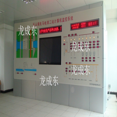 顺德供水模拟屏
